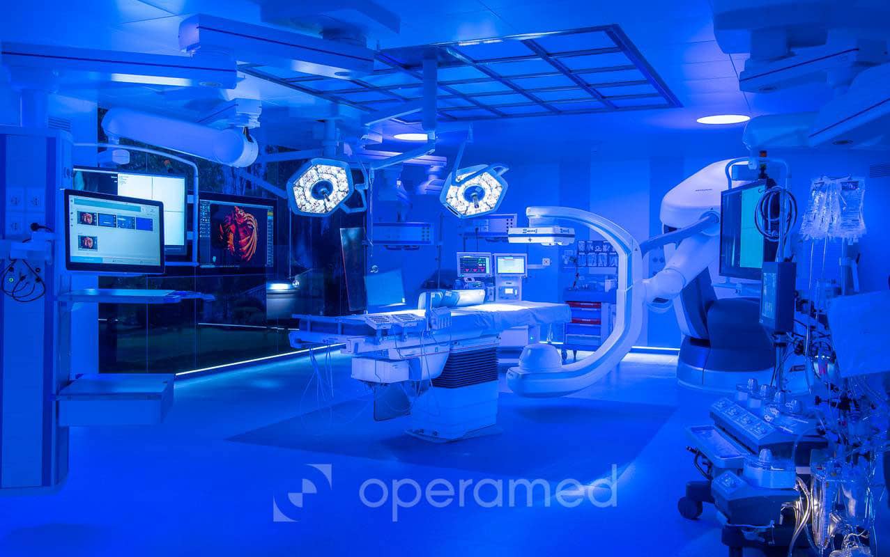Operamed Turnkey refurbishment of operating rooms - Operamed